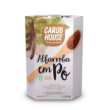 ALFARROBA EM PÓ 200g - CAROB HOUSE