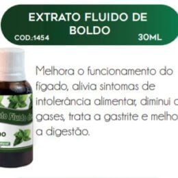 EXTRATO FLUIDO DE BOLDO 30ml - RAC NATURE