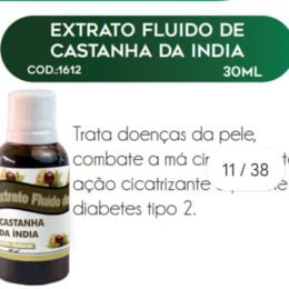 EXTRATO FLUIDO DE CASTANHA DA INDIA 30ml - RAC NATURE
