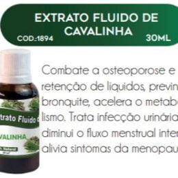 EXTRATO FLUIDO DE CAVALINHA 30ml - RAC NATURE
