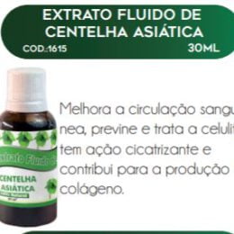 EXTRATO FLUIDO CENTELHA ASIATICA 30ml - RAC NATURE
