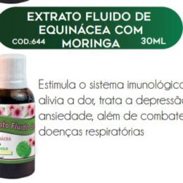 EXTRATO FLUIDO EQUINÁCEA COM MORINGA 30ml - RAC NATURE