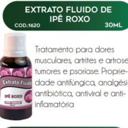 EXTRATO FLUIDO IPE ROXO 30ml - RAC NATURE