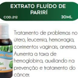 EXTRATO FLUIDO PARIRI 30ml - RAC NATURE