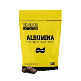 ALBUMINA PURA 420G CHOCOLATE - NATUROVOS