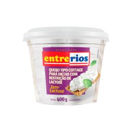 QUEIJO TIPO COTTAGE ZERO LACTOSE 400g - ENTRE RIOS
