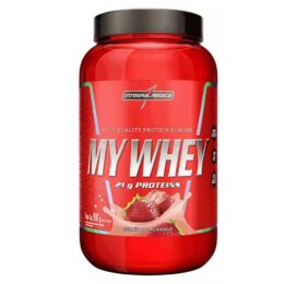 MY WHEY 900G MORANGO - INTEGRALMEIDCA