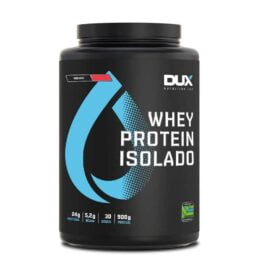 WHEY PROTEIN ISOLADO MORANGO 900G - DUX