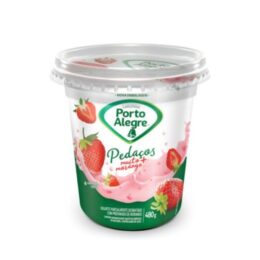 IOGURTE 480g PEDAÇOS DE MORANGO - PORTO ALEGRE