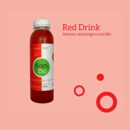 KOMBUCHA RED DRINK 380ml - KOMBIO