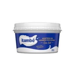 MANTEIGA 200G C/SAL - ITAMBÉ