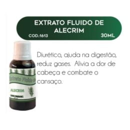 EXTRATO FLUIDO DE ALECRIM 30ml - RAC NATURE