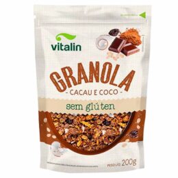 GRANOLA CACAU E COCO 200g - VITALIN