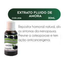 EXTRATO FLUIDO DE AMORA 30ml - RAC NATURE