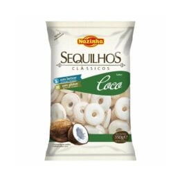 SEQUILHOS SABOR COCO 350g - NAZINHA