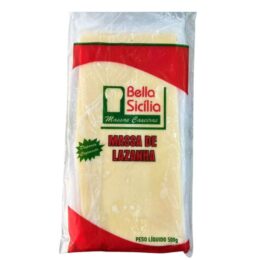 MASSA DE LASANHA 500g - BELLA SICILIA