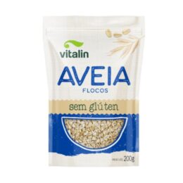 AVEIA FLOCOS GROSSOS 200g SEM GLÚTEN - VITALIN