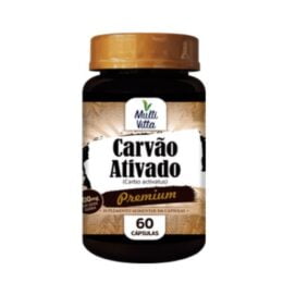 CARVÃO ATIVADO 60CPS- MULTI VITTA