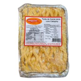 TORTA DE 500g -SABOR- CARNE SECA-CAMARÃO-BACALHAU DEGUSTE