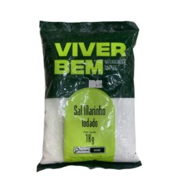 SAL MARINHO 1KG - VIVER BEM