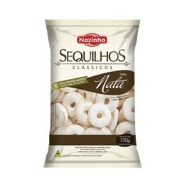 SEQUILHOS SABOR NATA 350g - NAZINHA