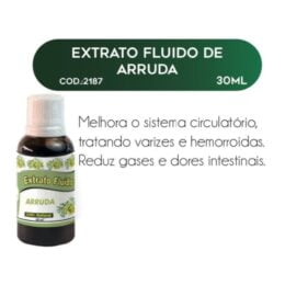 EXTRATO FLUIDO DE ARRUDA 30ml - RAC NATURE