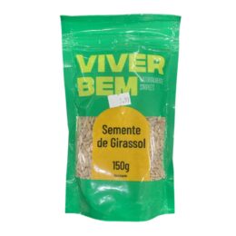 SEMENTE DE GIRASSOL 150g - VIVER BEM