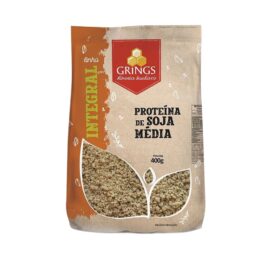 PROTEINA DE SOJA MEDIA ESCURA 400g - GRINGS