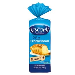 PÃO TRADICIONAL 400G - VISCONTI