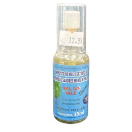 COMPOSTO DE MEL E EXTRATO DE PRÓPOLIS MENTA E POEJO SPRAY - MEL DO VALE