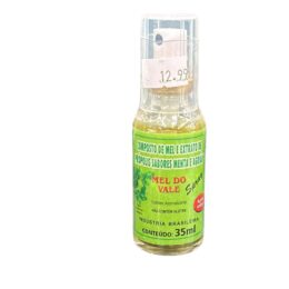 COMPOSTO DE MEL E EXTRATO DE PRÓPOLIS MENTA E AGRIÃO SPRAY - MEL DO VALE