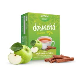 DESINCHÁ SABOR: MAÇÃ VERDE C/CANELA 10 SACHES