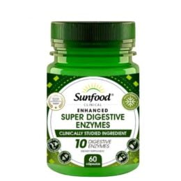 SUPER DIGESTIVE ENZYMES 60CAPS - SUNFOOD