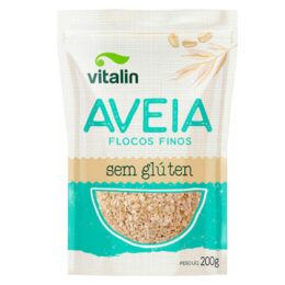 AVEIA FLOCOS FINOS 200g SEM GLÚTEN - VITALIN