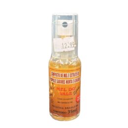 COMPOSTO DE MEL E EXTRATO DE PRÓPOLIS MENTA E GENGIBRE SPRAY - MEL DO VALE