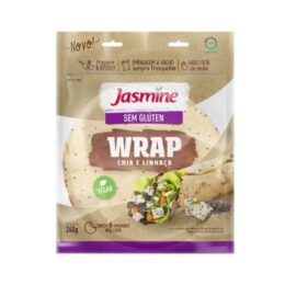 WRAP S/GLÚTEN CHIA E LINHAÇA 240G JASMINE