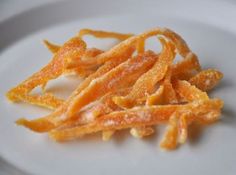 TIRAS DE LARANJA CRISTALIZADA